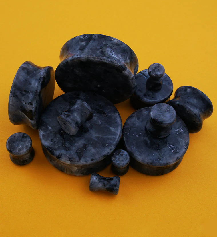 Larvikite Stone Plugs - Image 2