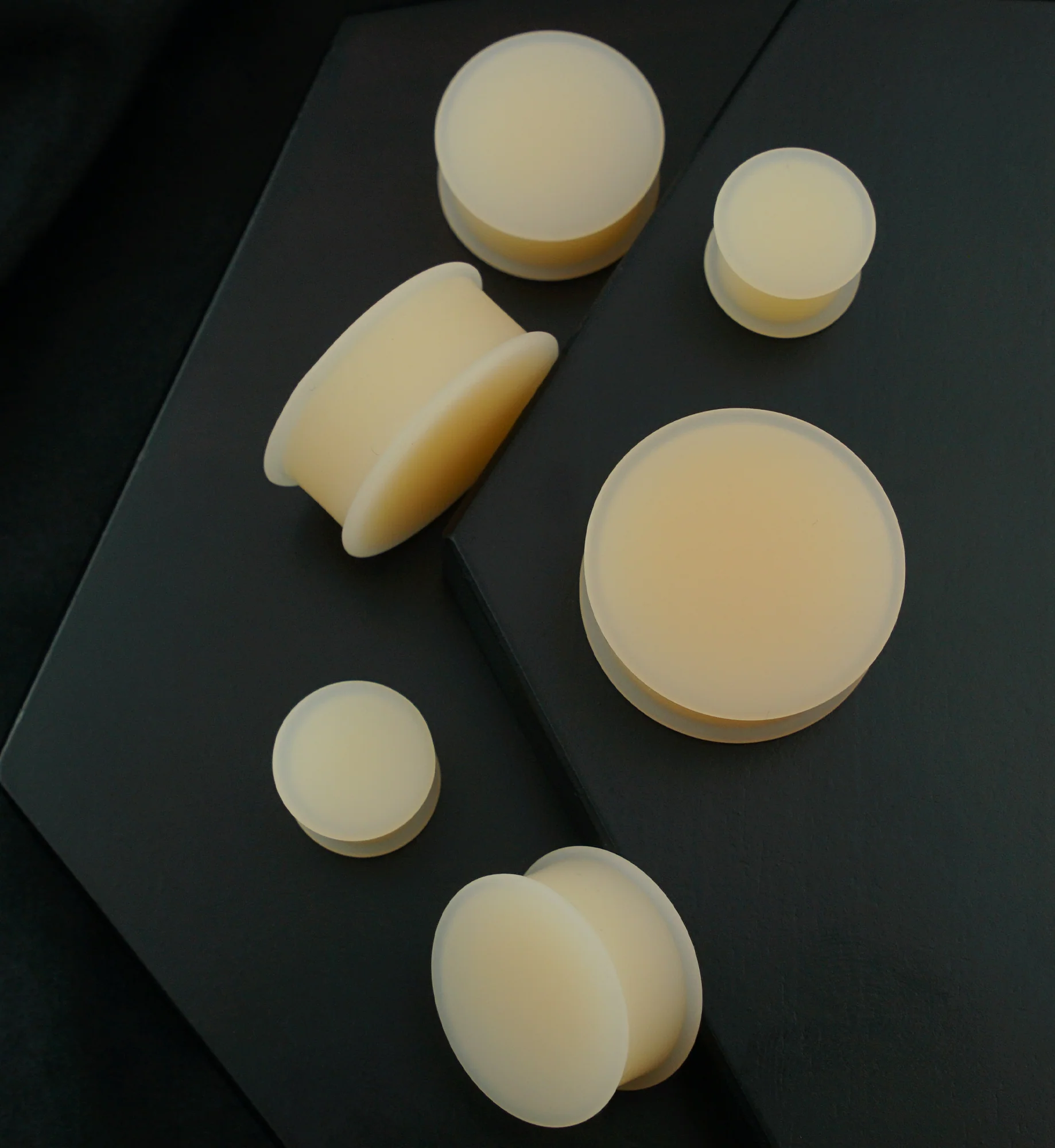 Skin Tone Silicone Plugs - Tone 1 - Image 2