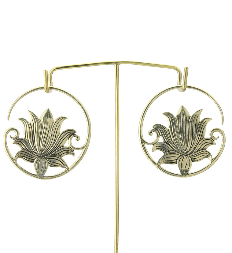 Lotus Brass Hangers - Image 2