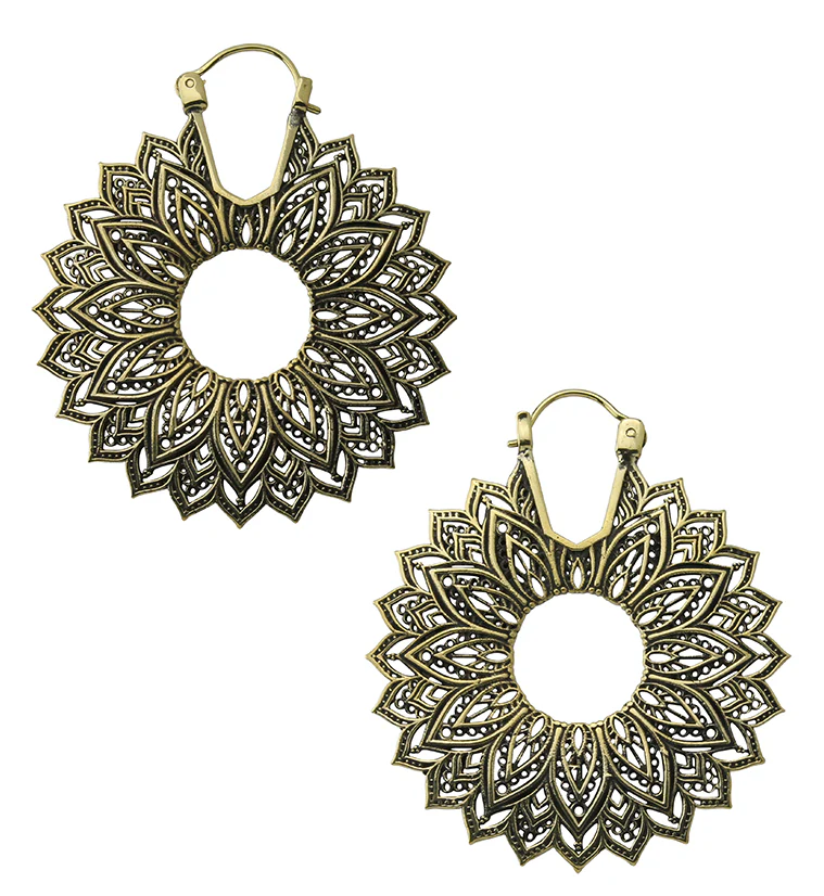 Manda Brass Hangers / Ear Weights - Image 2