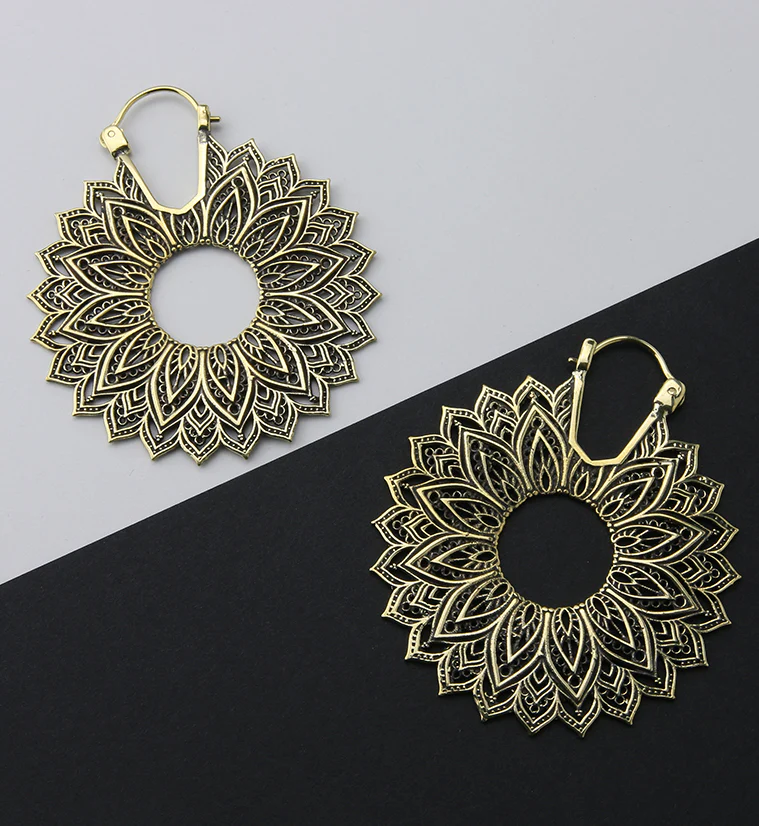 Manda Brass Hangers / Ear Weights - Image 3