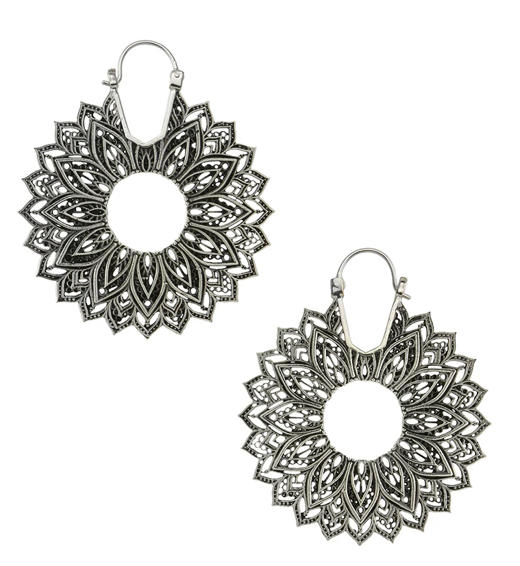 Manda White Brass Ear Weights - Image 4