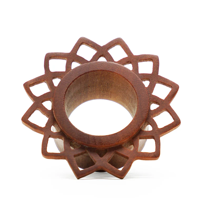 Mandala Flower Saba Wood Tunnels - Image 3