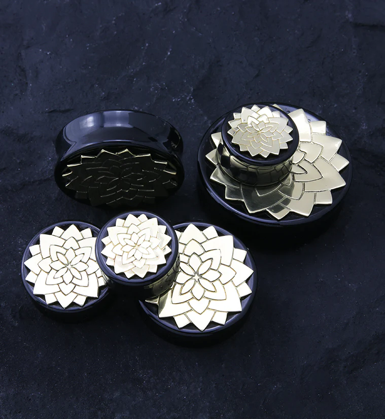 Mandala Obsidian Plugs - Image 2