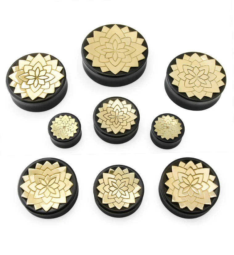 Mandala Obsidian Plugs - Image 3