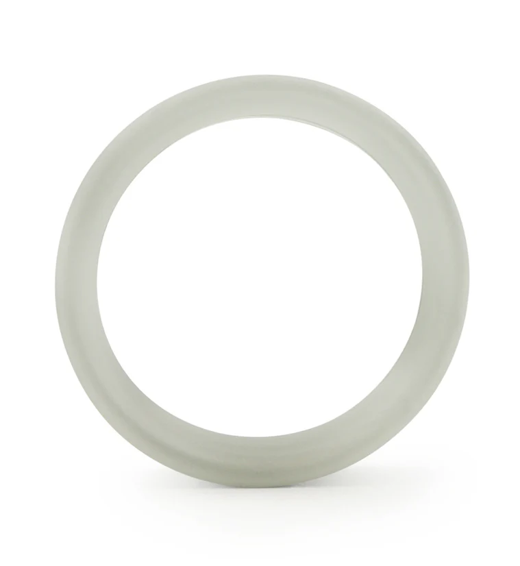 Matte Silver Silicone Ear Skins - Image 4