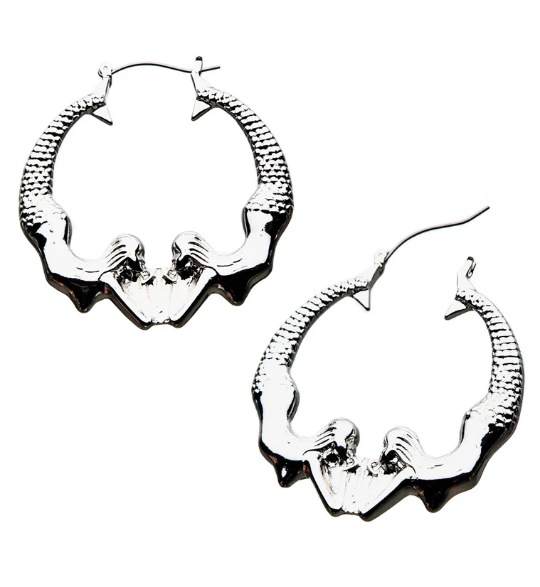 Mermaid Plug Hoops