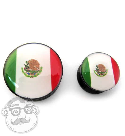 Mexican Flag Plugs - Image 2