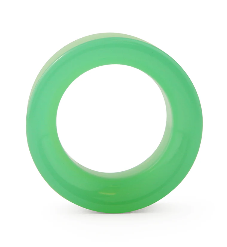 Mint Green Glass Tunnel Plugs - Image 7