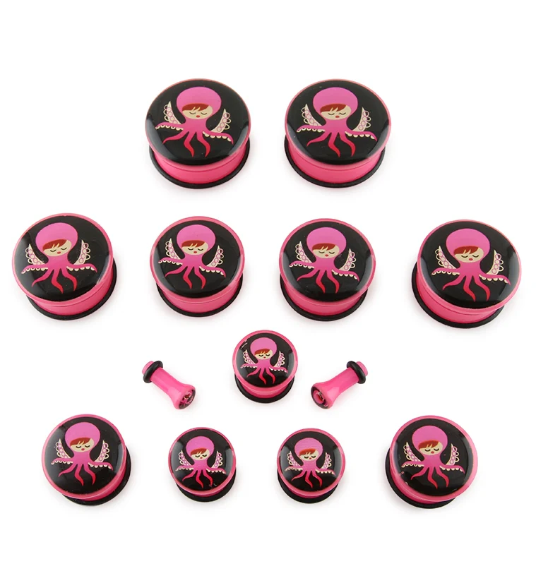 Miss Octopus Plugs - Single Flare