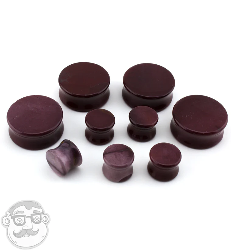 Mookaite Stone Plugs - Image 4