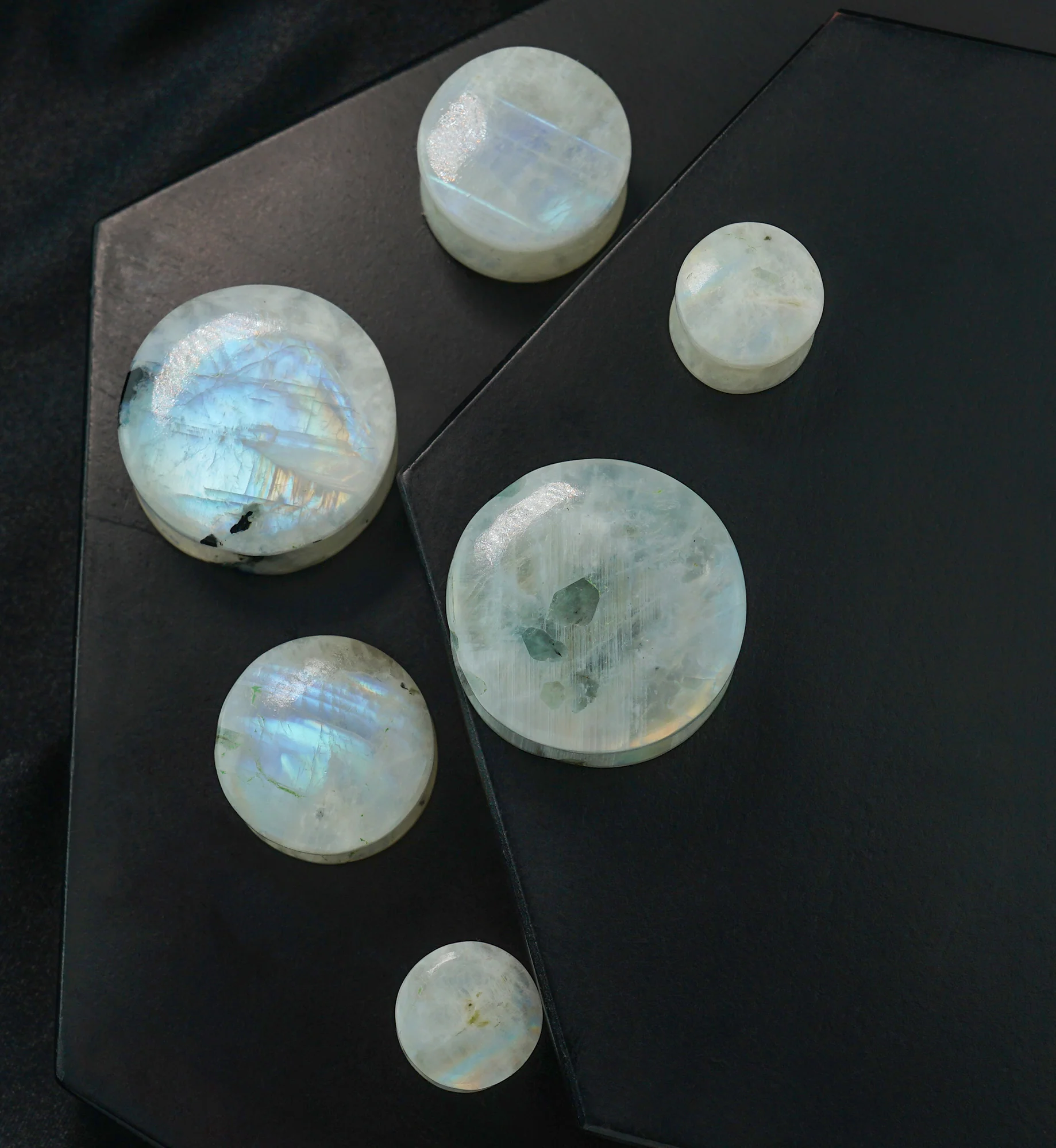 Blue Moonstone Plugs - Image 2