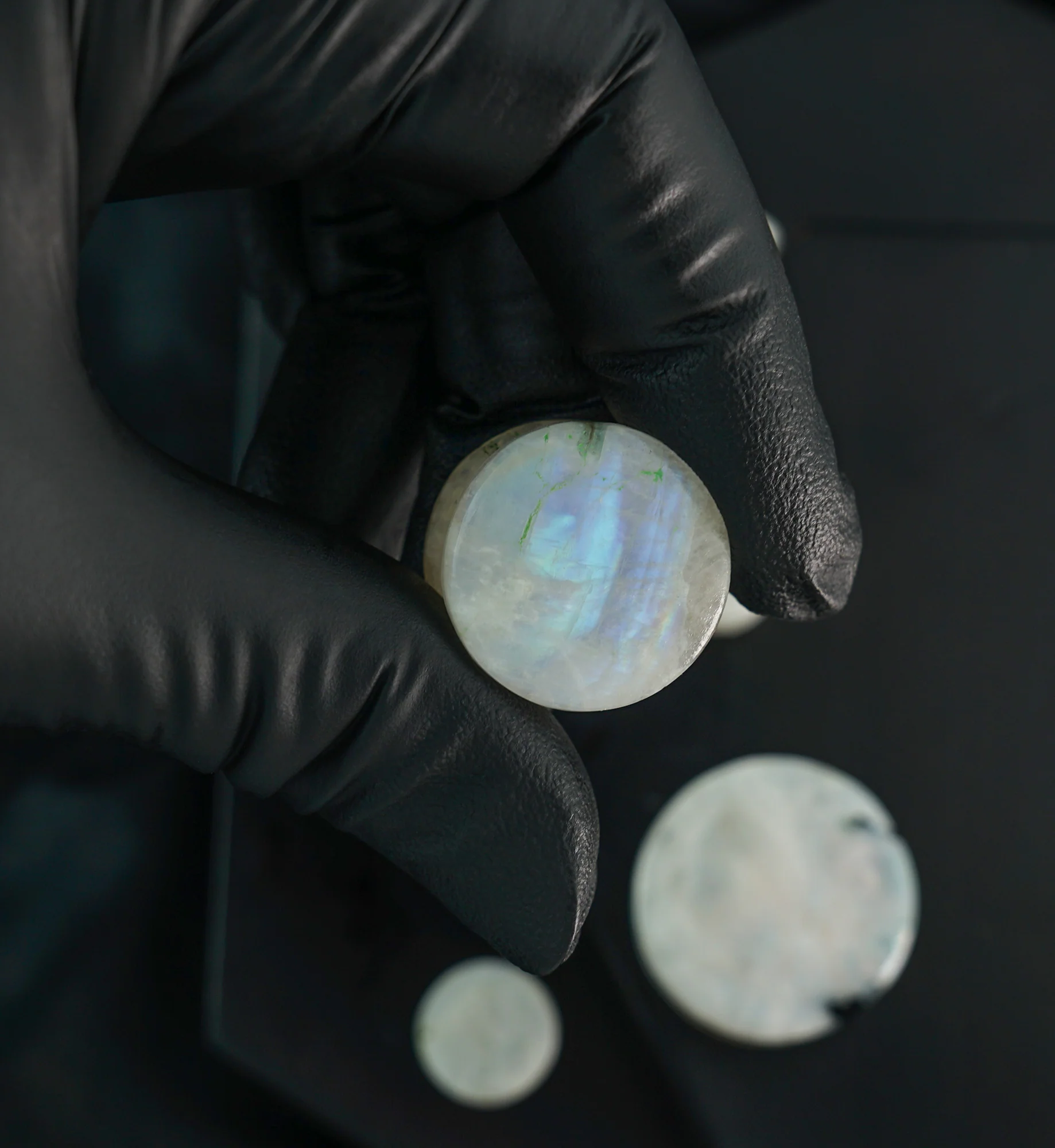 Blue Moonstone Plugs - Image 3