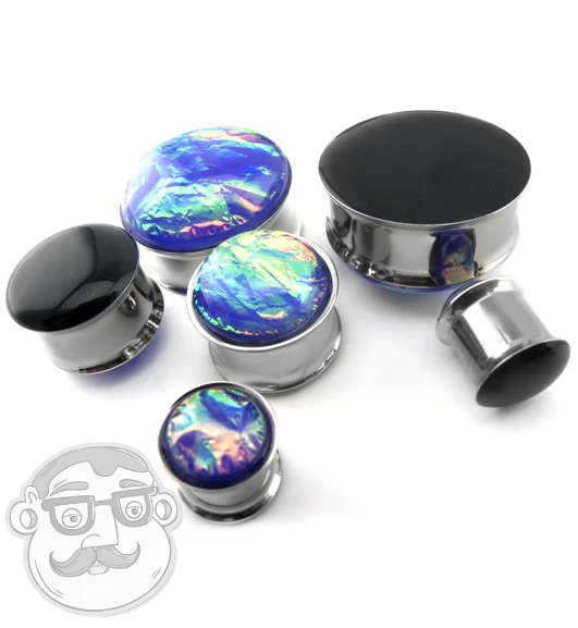 Nebula Foil Stainless Steel Plugs - Image 5