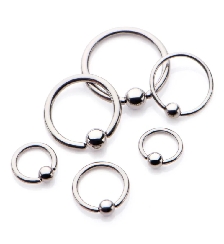 Niobium Captive Ring - Image 2
