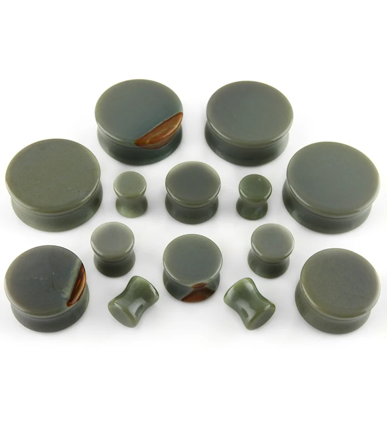 Ocean Jasper Stone Plugs - Image 2