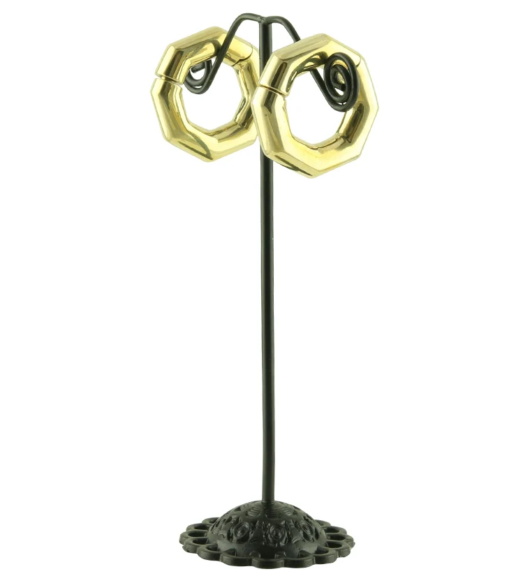 Octagon Hinged Ear Weights - Image 2