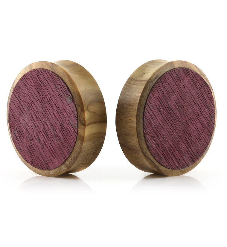 Olive Wood Plugs X Wine Barrel Inlays - Image 3