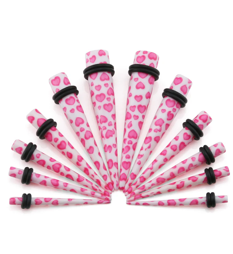Pink Heart Taper