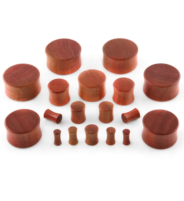 Pink Ivory Wood Plugs - Image 2