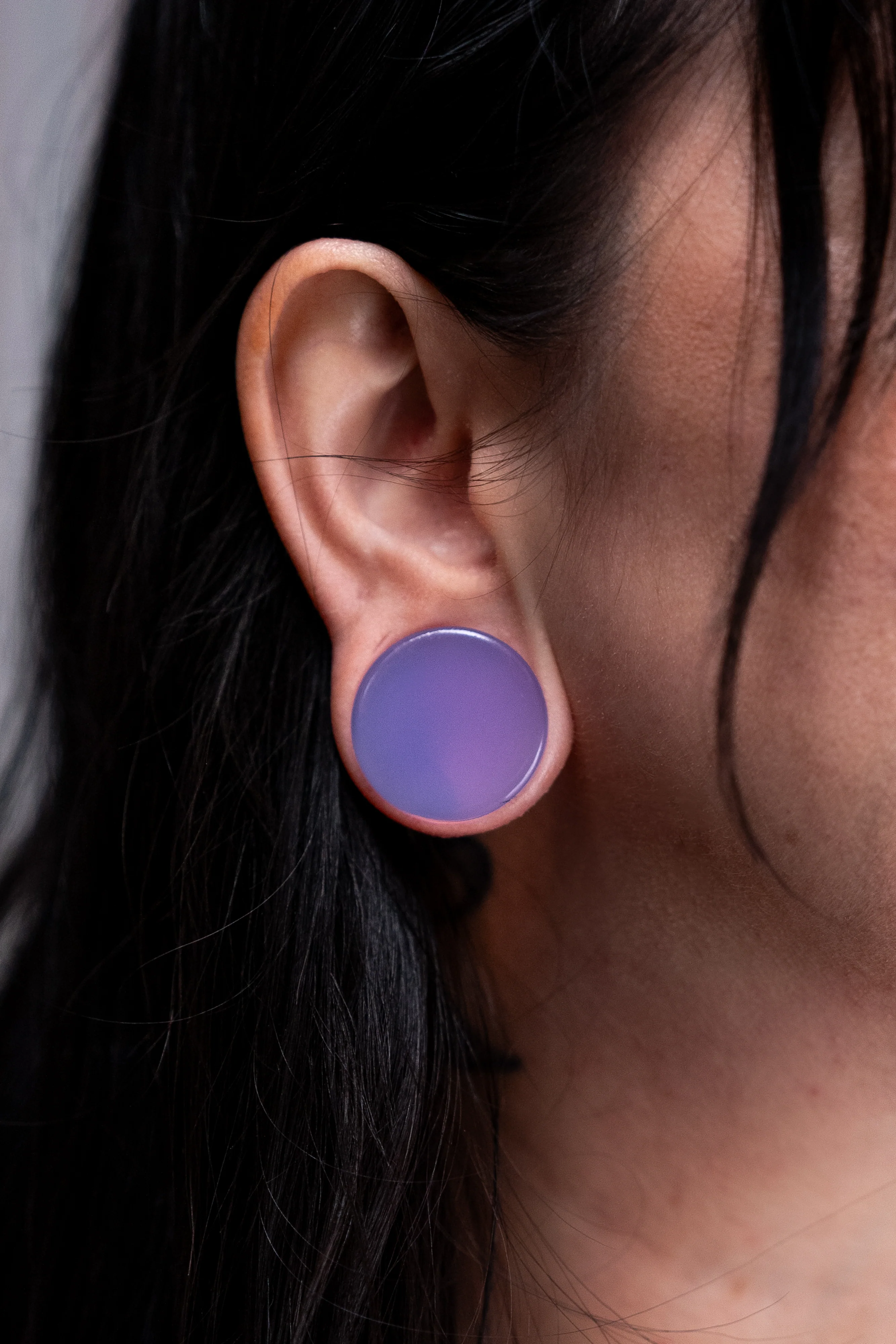 Pink Opalite Glass Plugs - Image 4