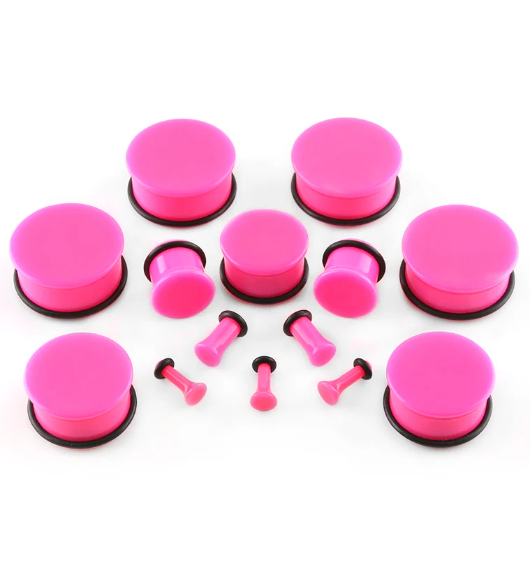Pink Single Flare Plugs - Image 2