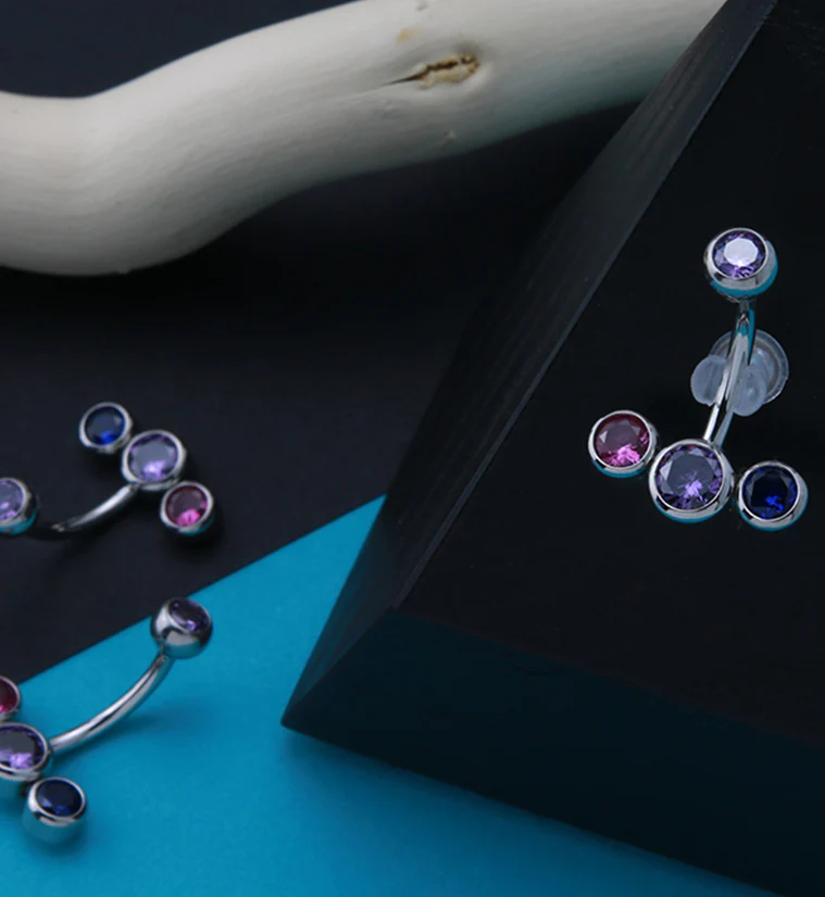 Pride Belly Button Ring Version 1 - Image 2