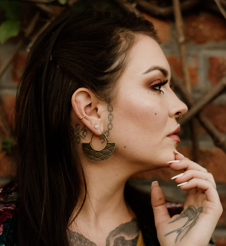 Pulse Titanium Hangers - Earrings - Image 4