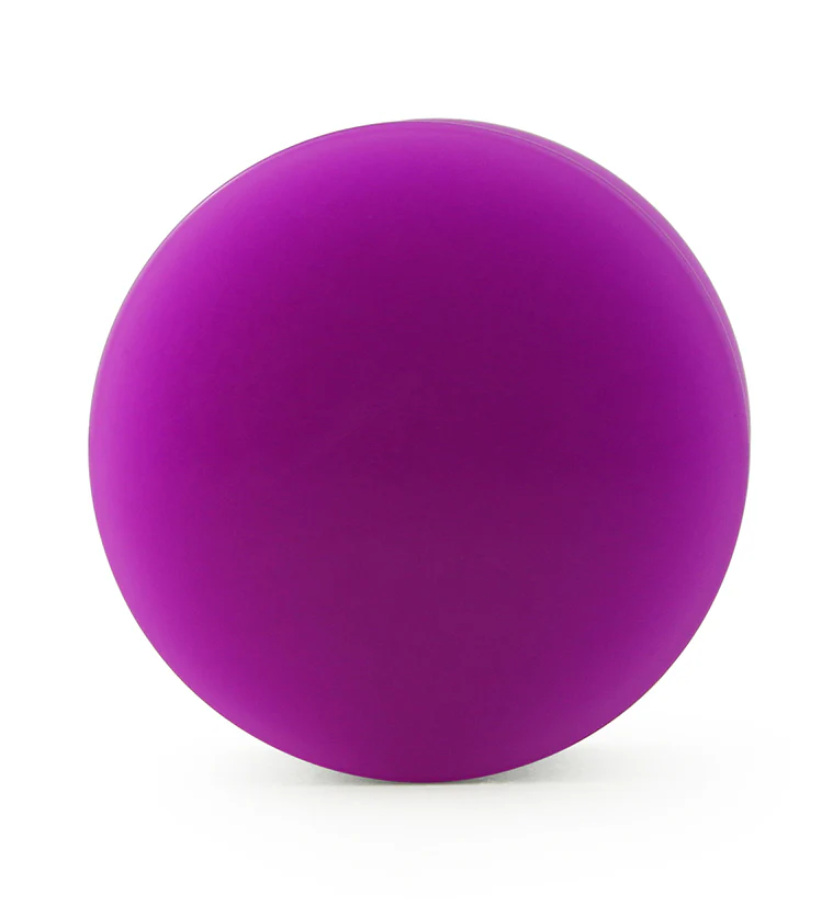 Purple Double Flare Solid Plugs - Image 3