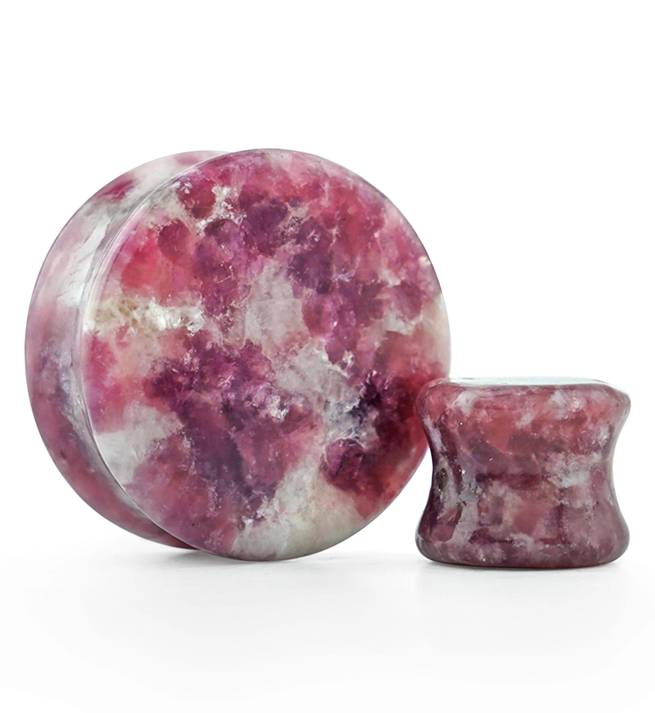 Lepidolite Stone Plugs