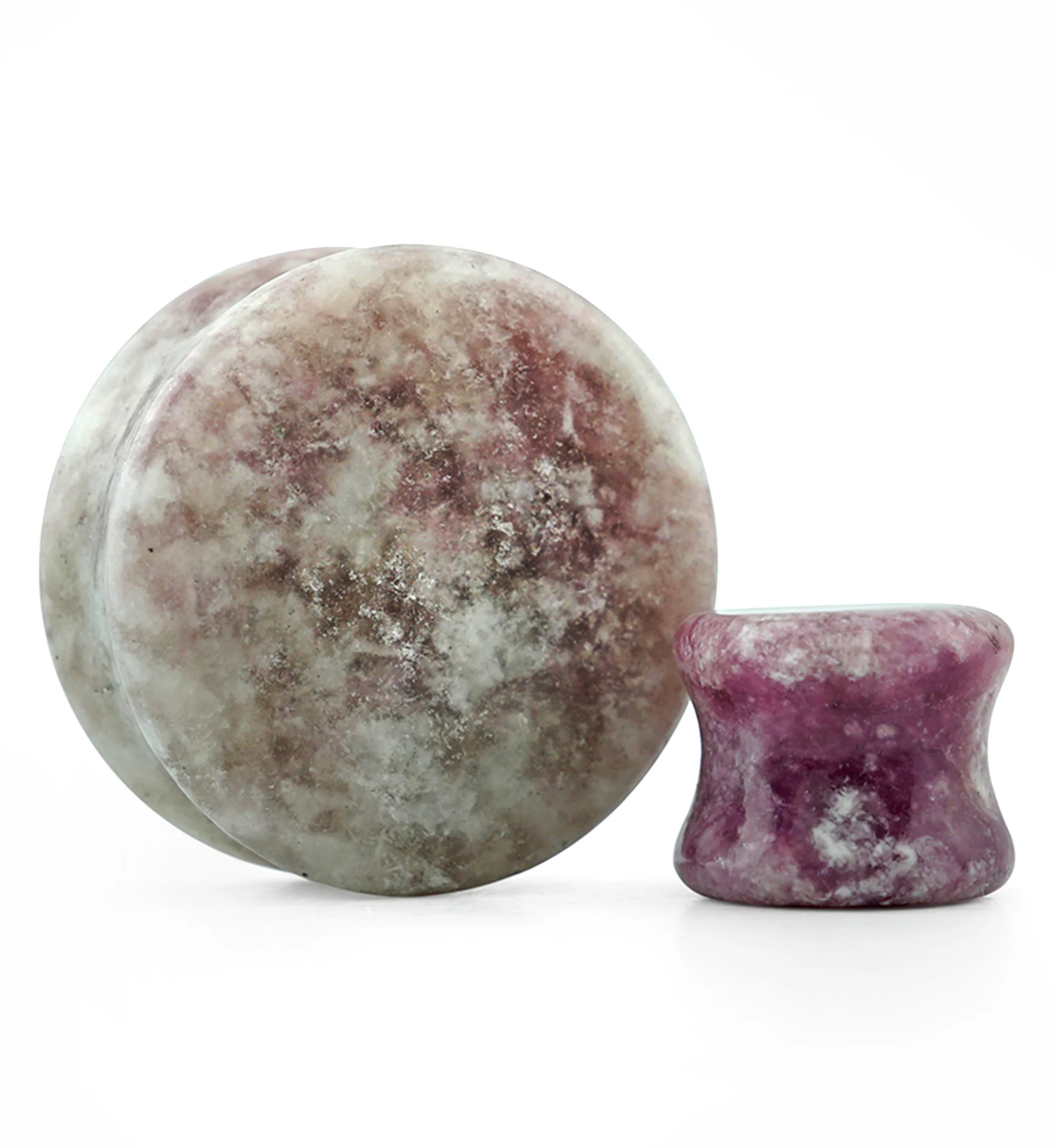 Lepidolite Stone Plugs - Image 6