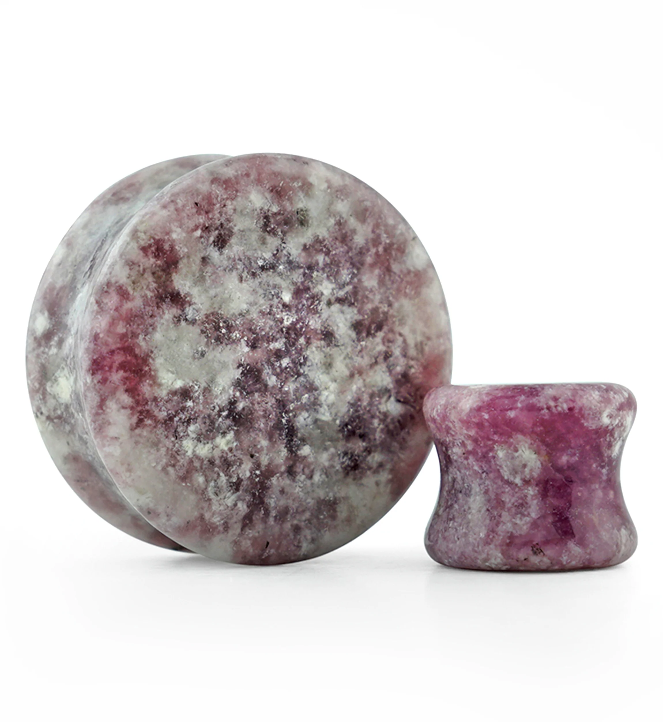Lepidolite Stone Plugs - Image 7