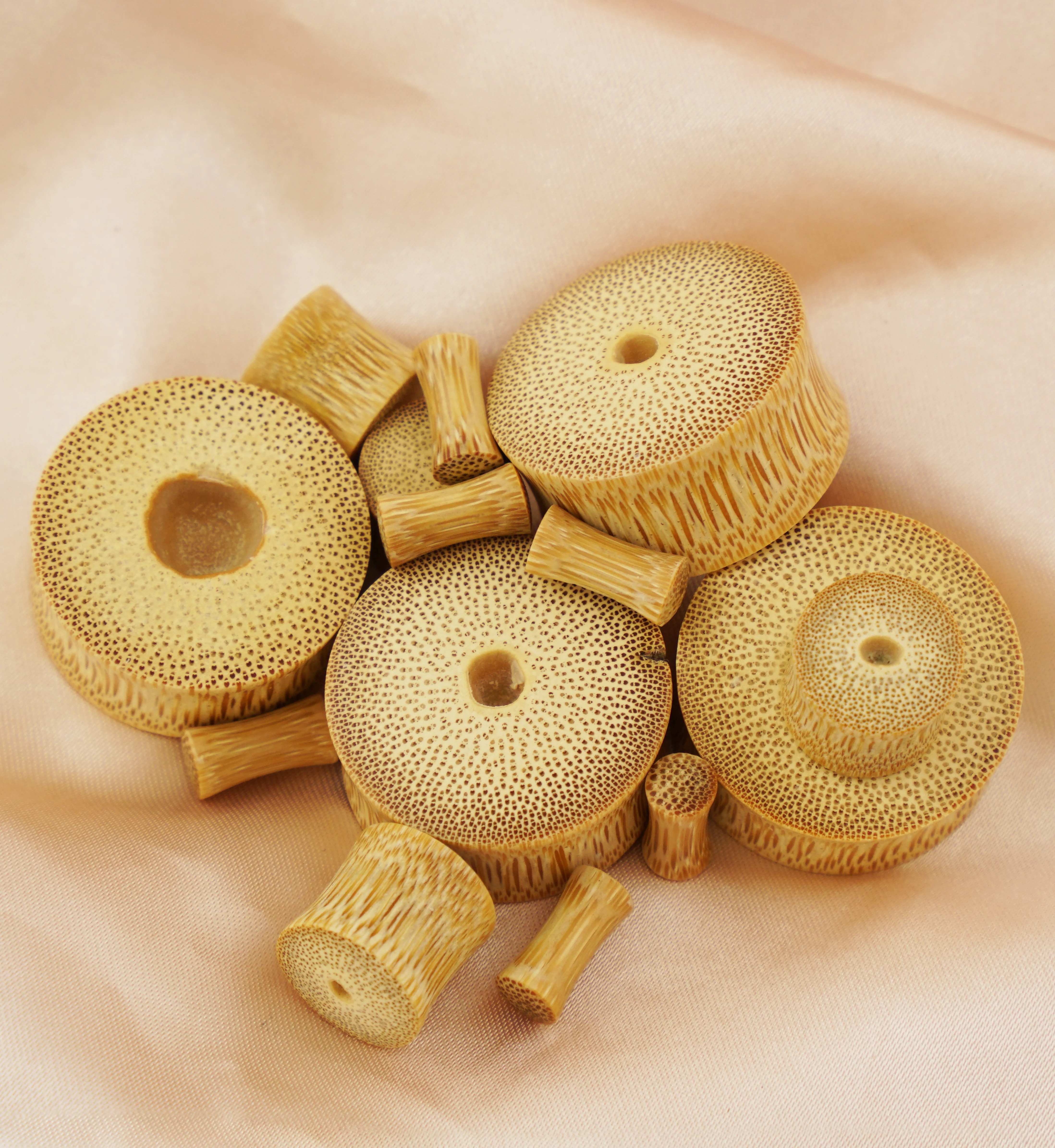 Raw Bamboo Plugs - Image 2