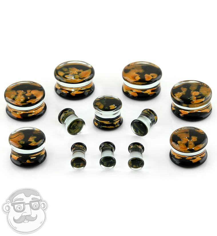 Reef Orange Glass Plugs - Image 2