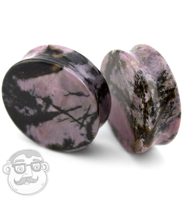 Rhodonite Stone Plugs - Image 10