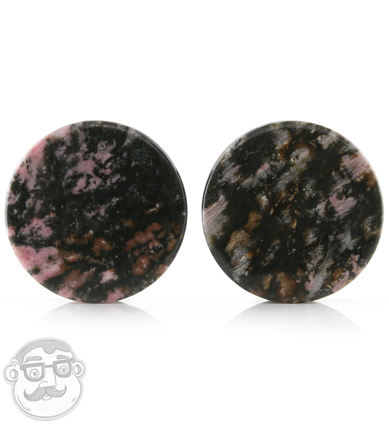Rhodonite Stone Plugs - Image 14