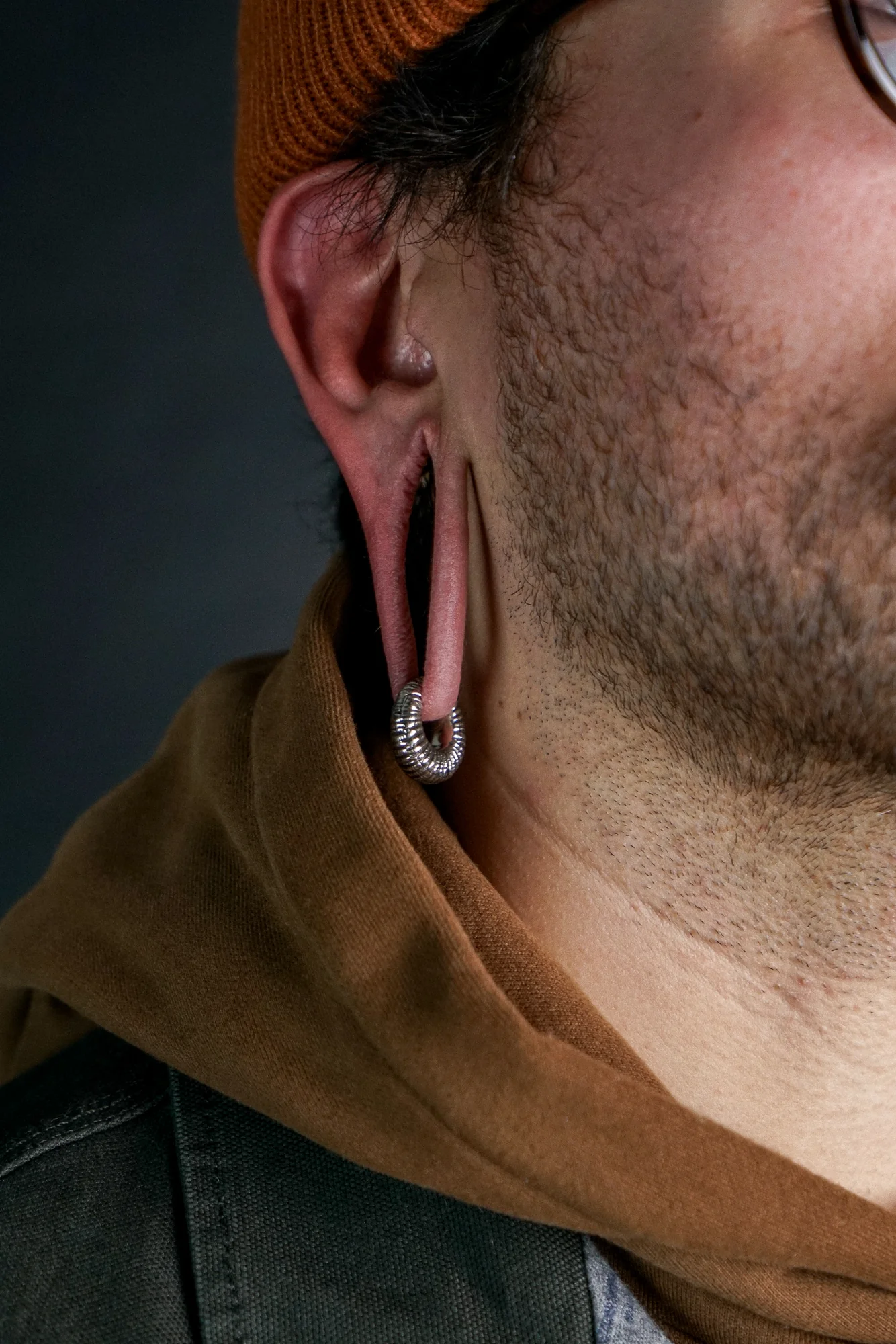 Rivel White Brass Hinged Ear Weights - Image 7