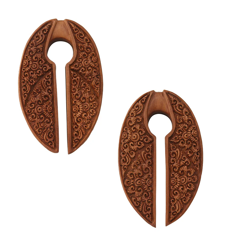 Rococo Saba Wooden Ear Weights - Image 3