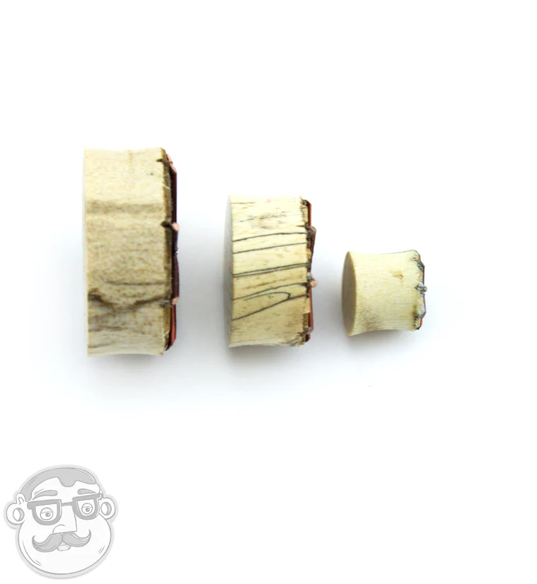 Rustic Mandala Tamarind Wood Plugs - Image 5