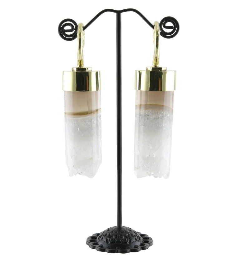 Scantily Amethyst Stone Ear Weights - Image 8