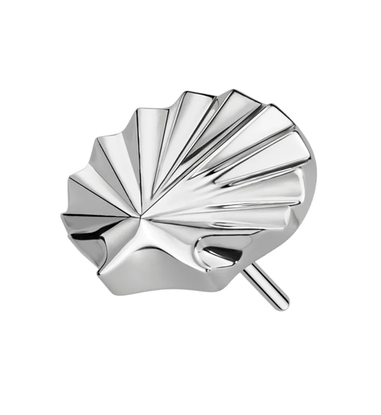 Seashell Threadless Titanium Top