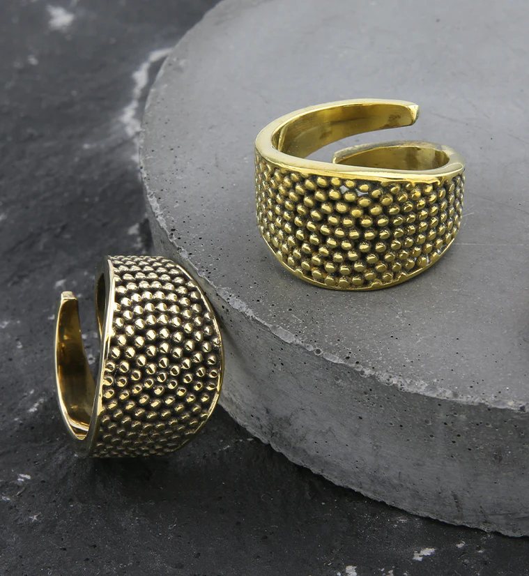 Shield Brass Ring - Image 2