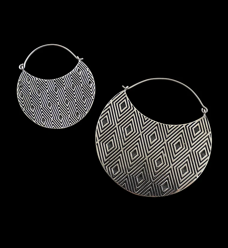 Silver Allotrope Titanium Hangers - Earrings - Image 2