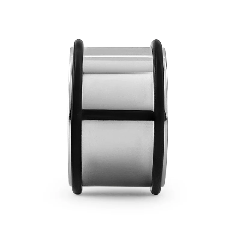 Simple Stainless Steel Ear Tunnels - Image 4