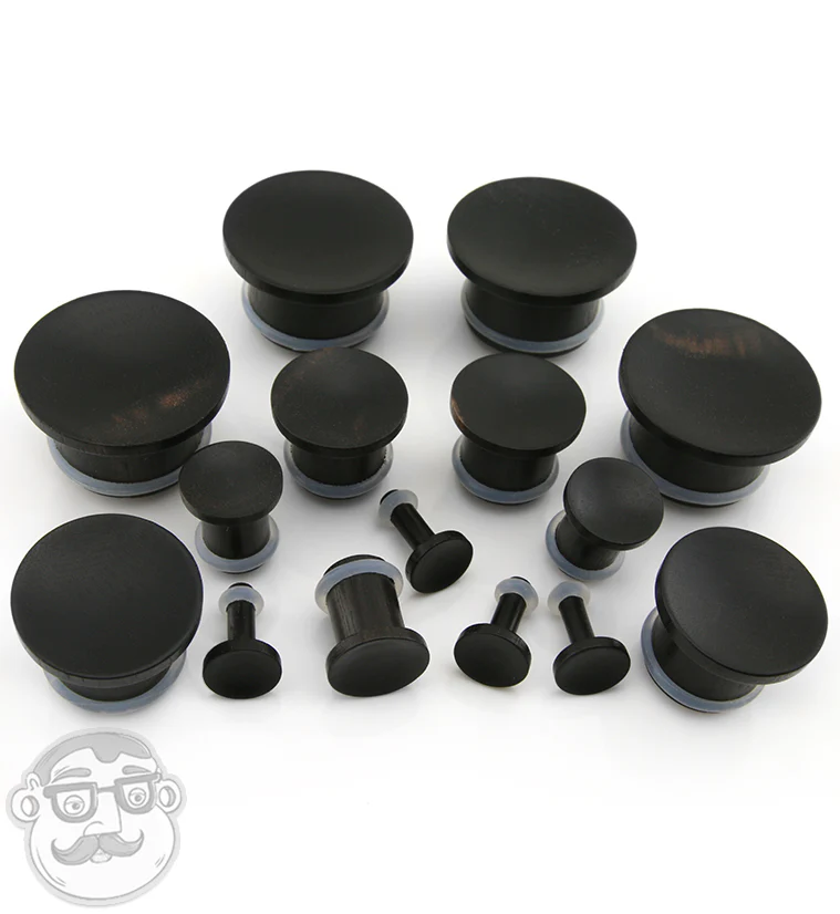 Single Flare Areng Wood Plugs - Image 3