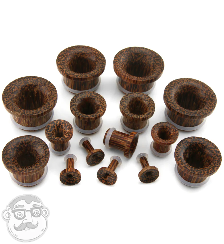 Single Flare Coconut Wood Tunnels - Image 4