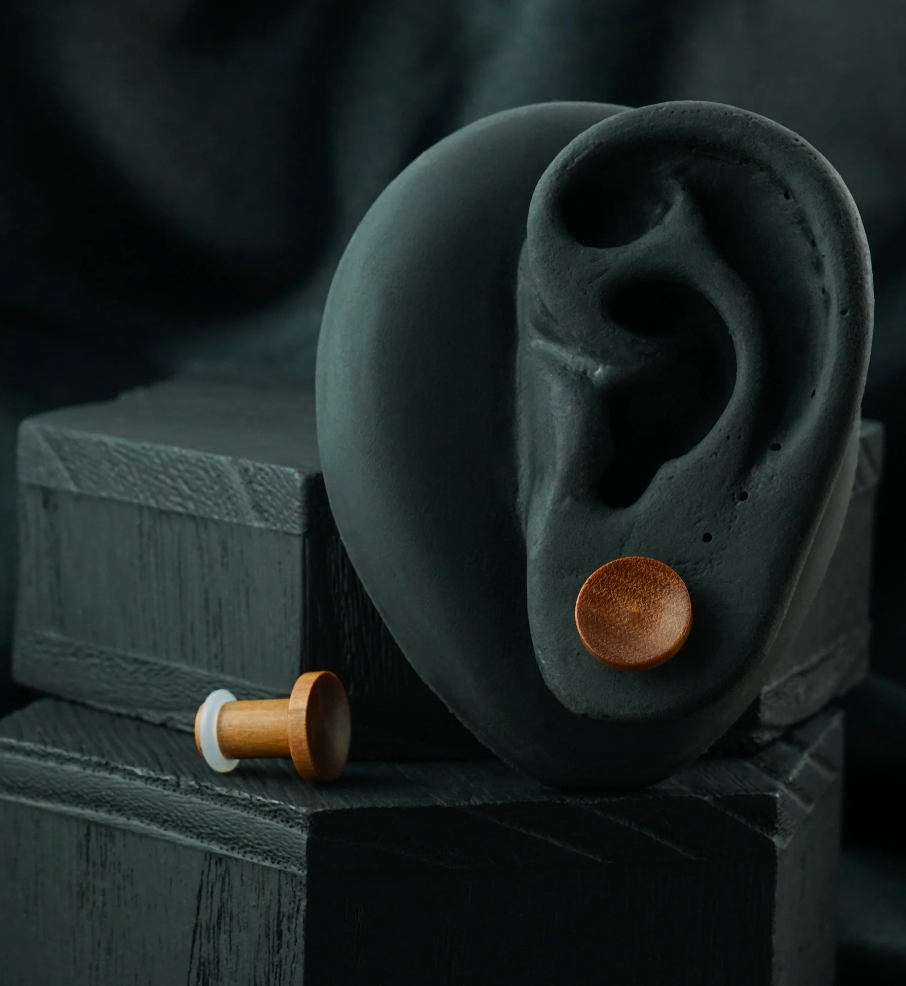Single Flare Saba Wood Plugs - Image 2