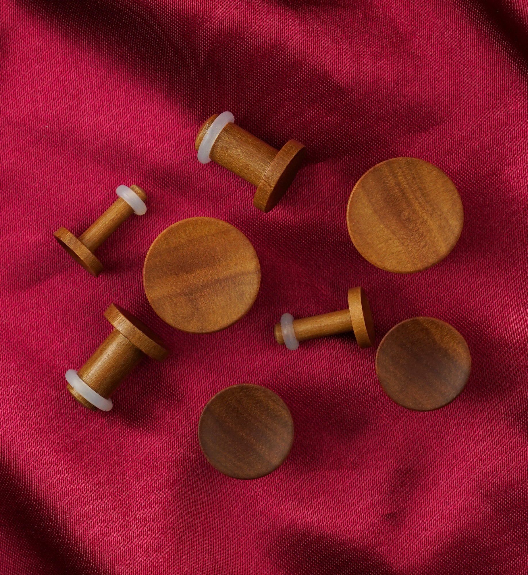 Single Flare Saba Wood Plugs - Image 4