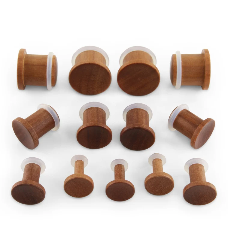 Single Flare Saba Wood Plugs - Image 5