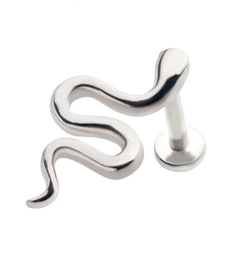 Snake Labret Post